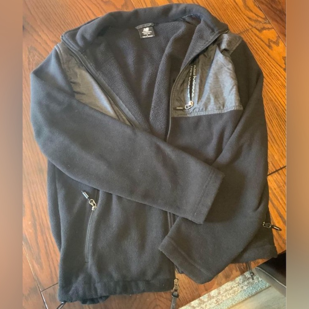 New Balance Men’s Black Fleece Jacket